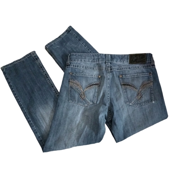 Rock 47 Slim Straight Denim Jeans - Picture 2 of 8